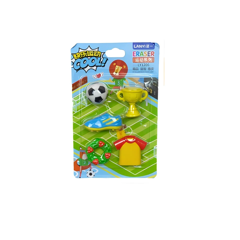 Sports Eraser | খেলাধুলা থিমযুক্ত ইরেজার